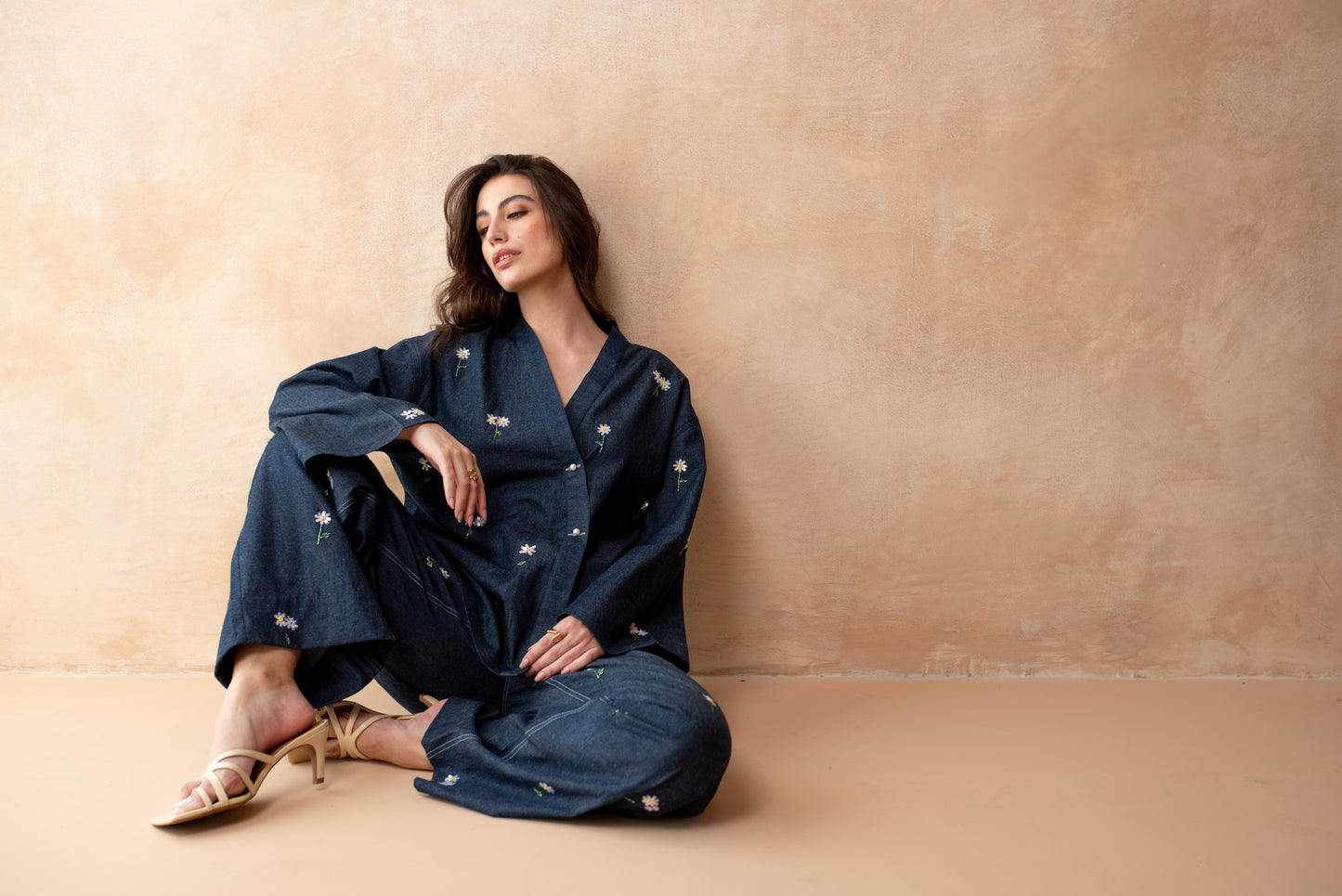 Midnight Daisy Trousers