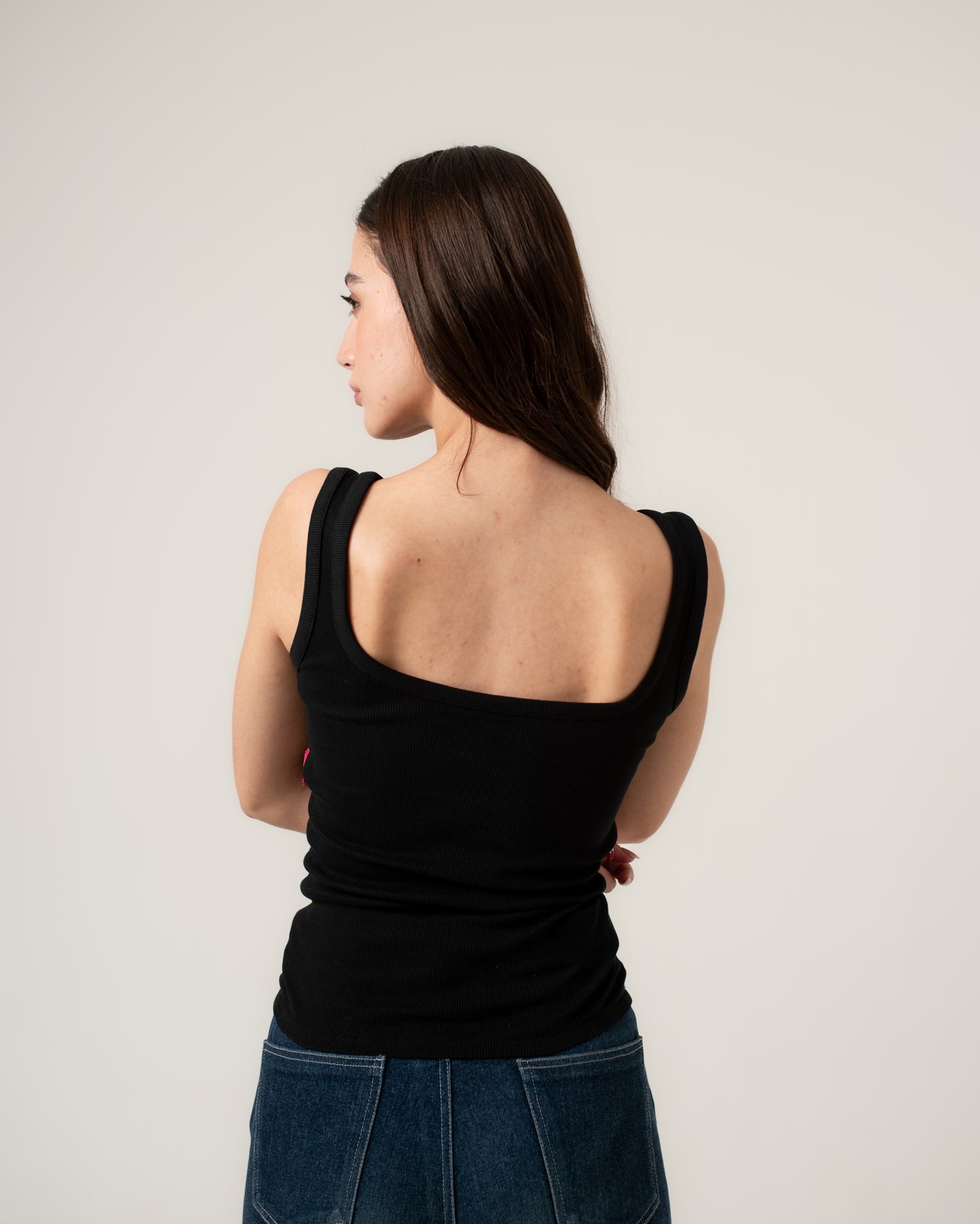 Candy stripe tank top