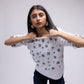 Multi-colour embellished t-shirt