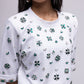 Multi-colour embellished t-shirt