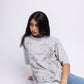 Oversized embellished t-shirt