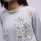 Oversized embellished t-shirt