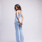 Ribbed top with embellishments