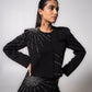 Short embellished jacket