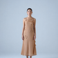 Midi dress with ruffle detail