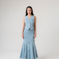 Rosalie Denim Waistcoat and Skirt Co-ord