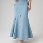 Rosalie Crystal Denim Waistcoat