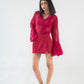 Shirt with voluminous sleeves
