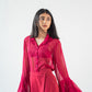 Shirt with voluminous sleeves