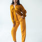 High-waisted carrot-fit trousers