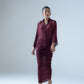 Silk chiffon embellished shirt