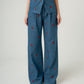 Cherry embroidered co-ord set