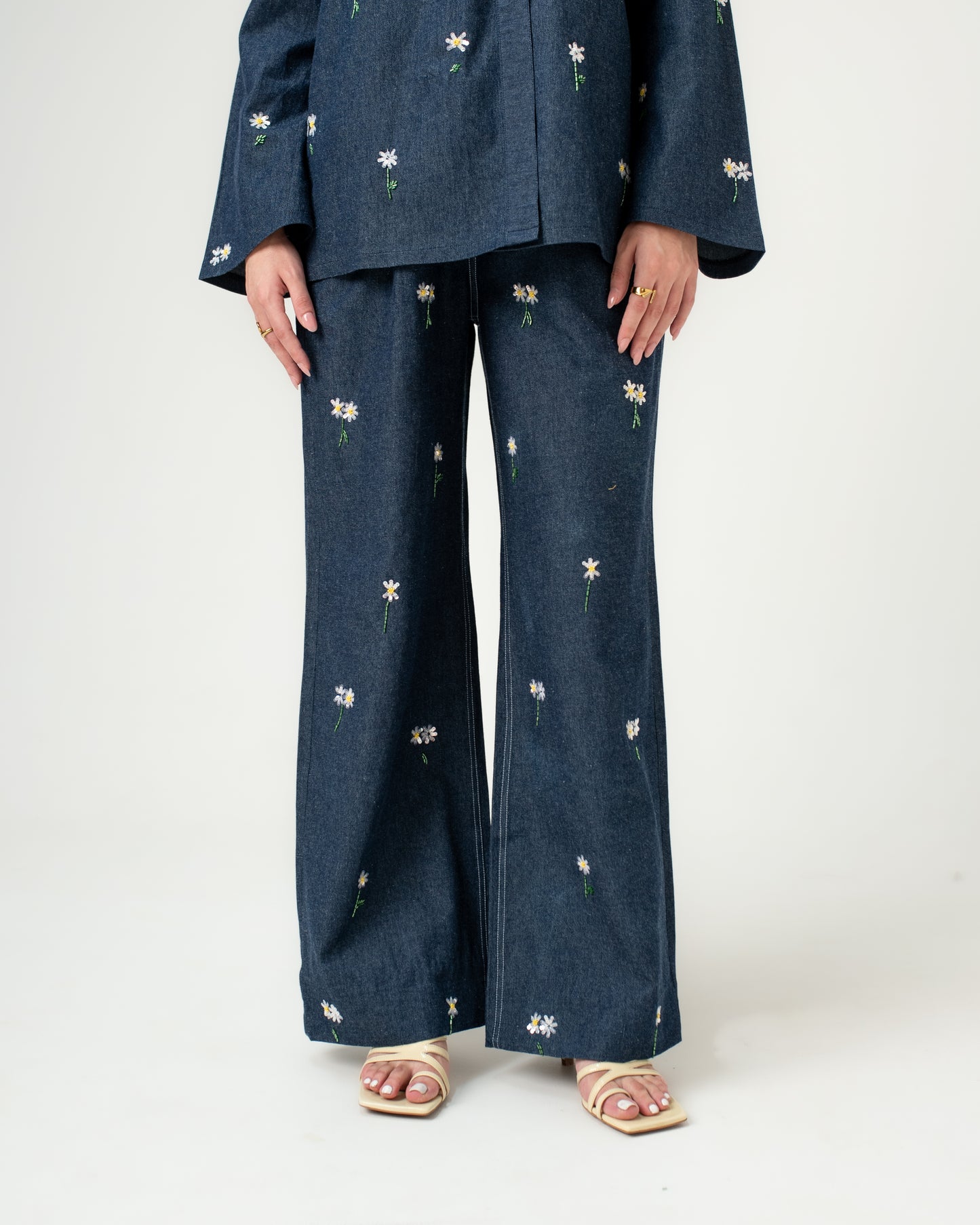 Midnight Daisy Co-ord Set