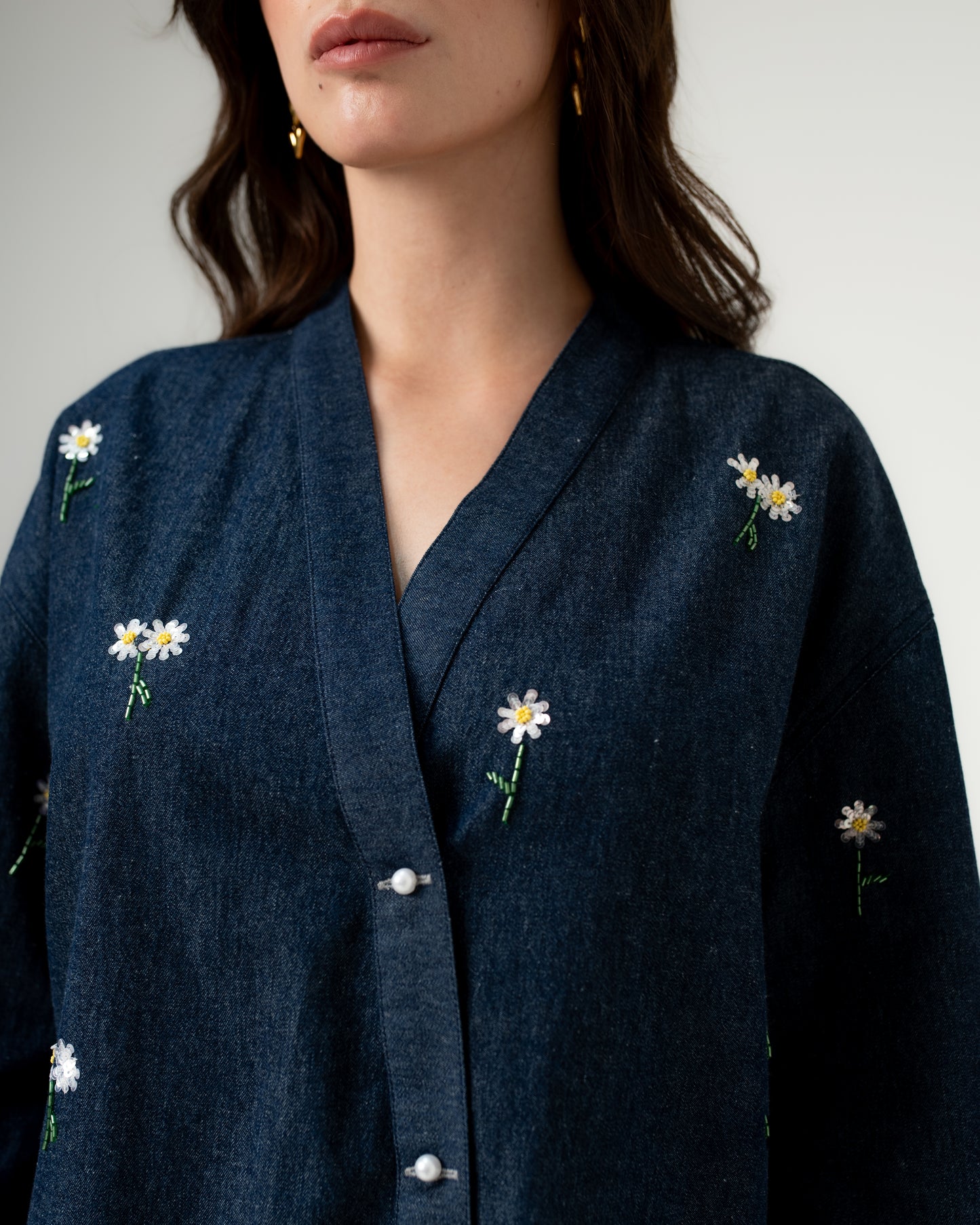 Midnight Daisy Co-ord Set