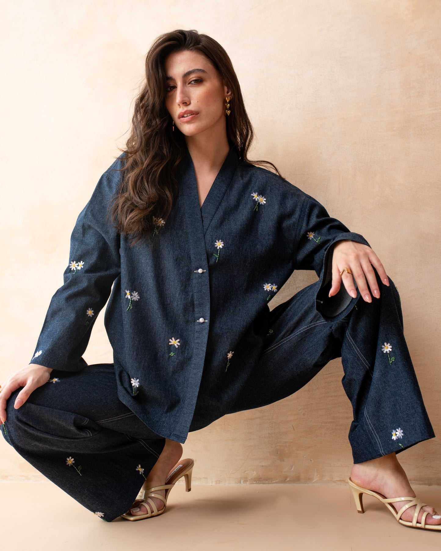Midnight Daisy Trousers