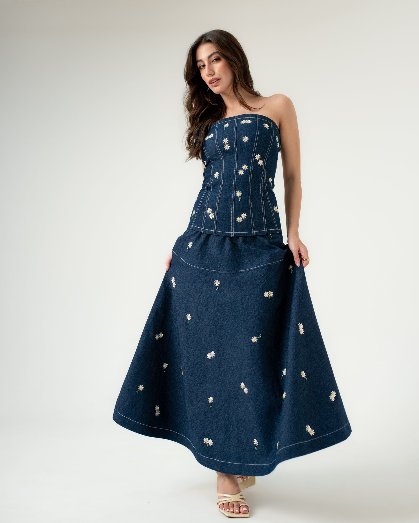 Moonflower Midi Skirt