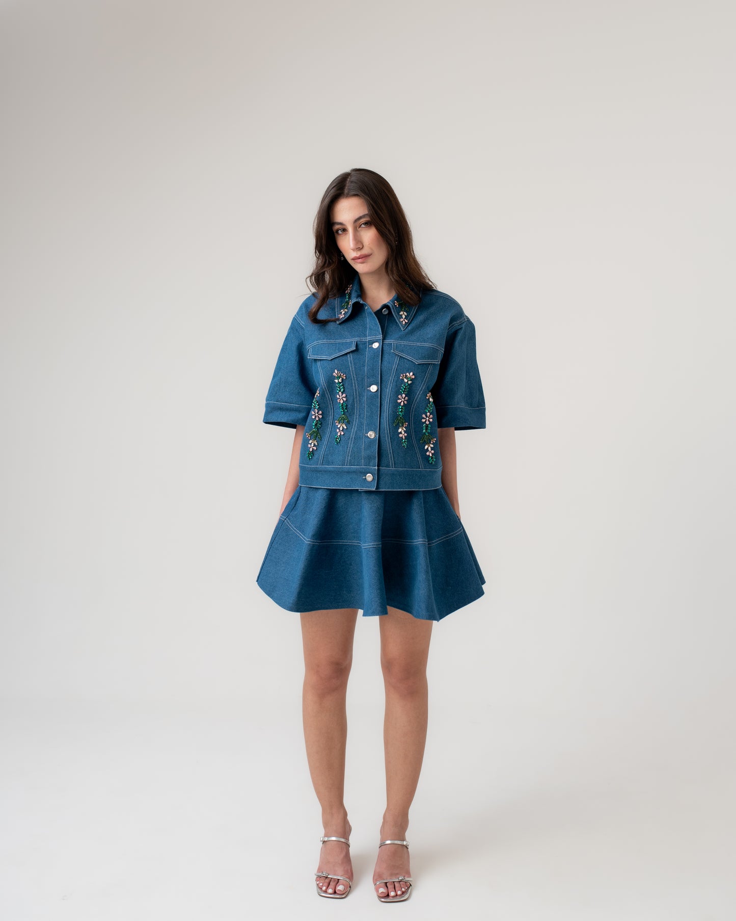 Circle Mini Skirt