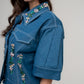 Floral Embellished Jacket