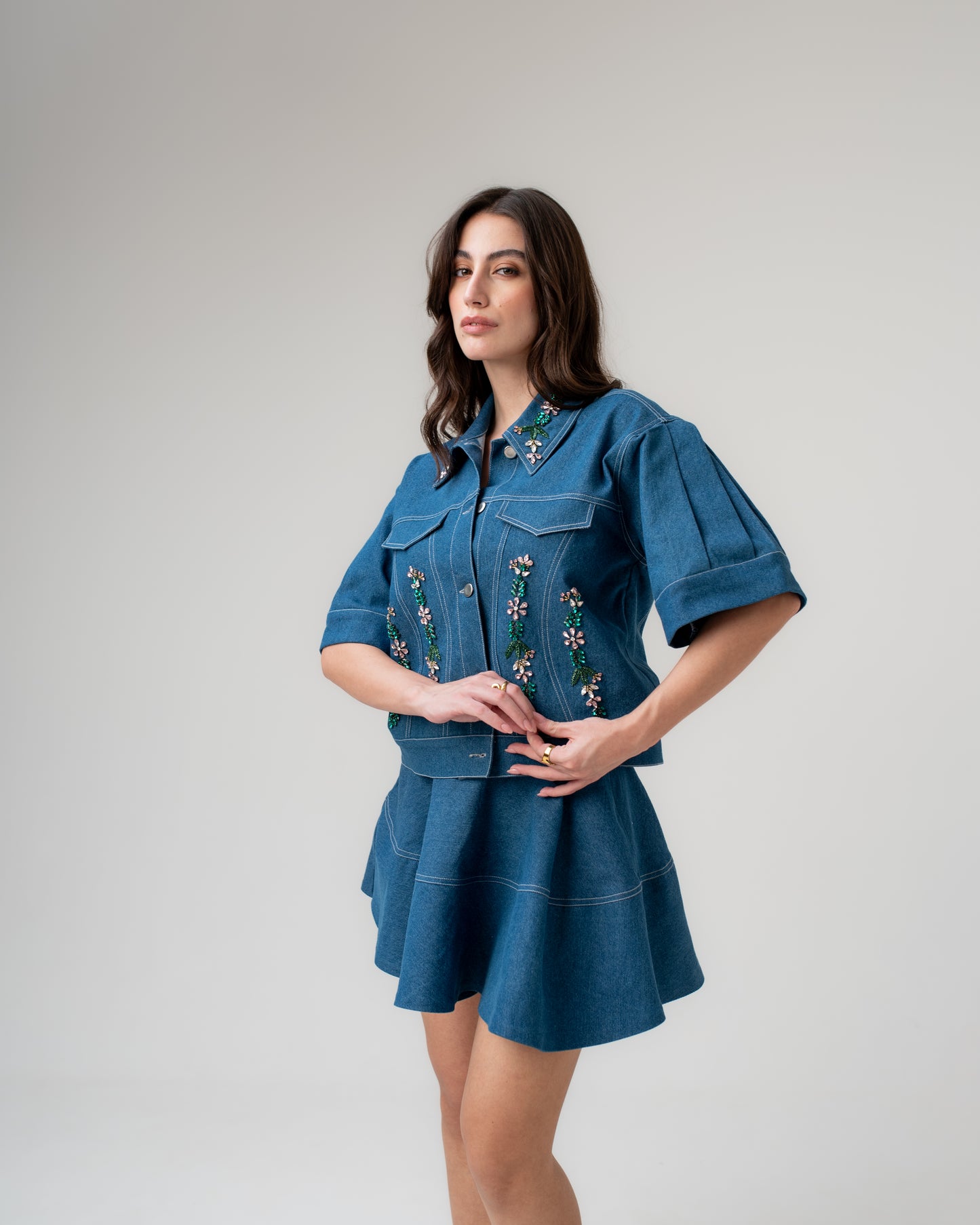 Circle Mini Skirt