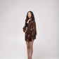 Oversized embellished corduroy overshirt