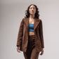 Corduroy blazer