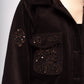 Embellished corduroy jacket
