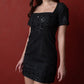 Embellished Denim Dress