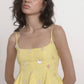 100% Linen hand-beaded peplum top with sequin