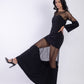 Long sleeved maxi dress