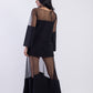 Long sleeved maxi dress