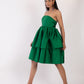 Off-shoulder midi dress