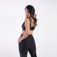 Embellished cropped bustier