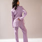 Blazer with side-tie detailing