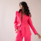 Blazer with V-back
