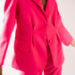 Blazer with V-back