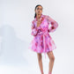 Organza mini dress
