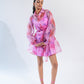 Organza mini dress