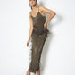 Camisole with feather detail